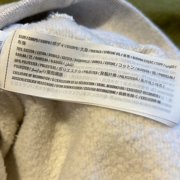 Abercrombie Soft AF Hôtel Mer Cropped Sweatshirt - Picture 6 of 10